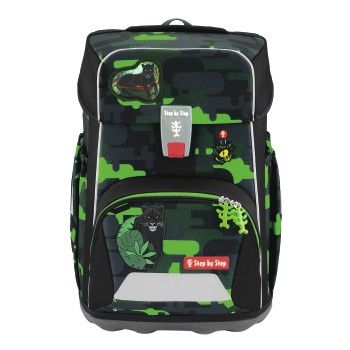 GIANT Schulranzen-Set Black Cat Chiko, 5-teilig