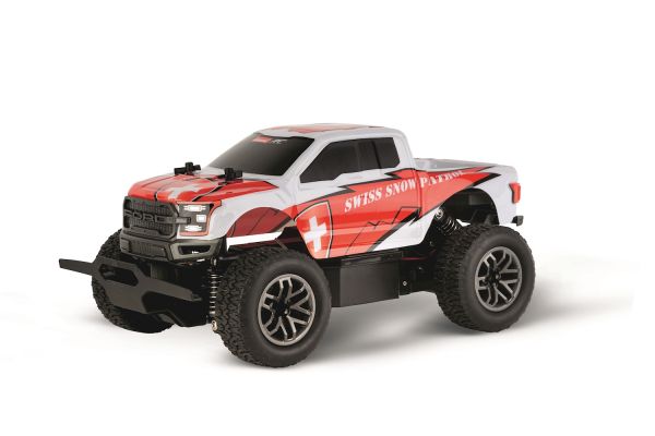 Carrera RC Swiss Snow Patrol Ford Raptor / Massstab 1:18