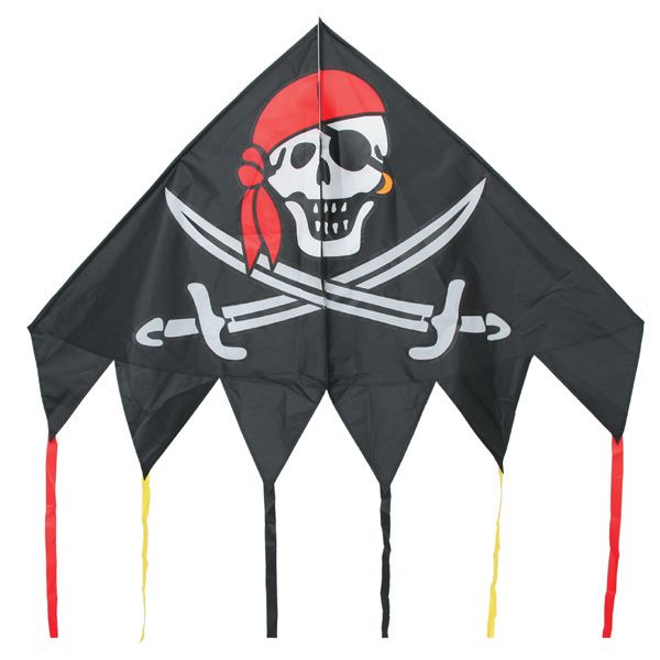 Drachen Delta Jolly Roger