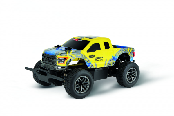 Carrera RC Ford F-150 Raptor Digital Prop. 1:18, gelb/blau