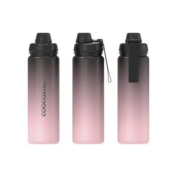 Isolierte Edelstahl-Trinkflasche, Gradient Rose