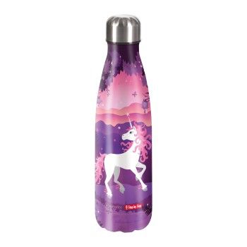 Isolierte Edelstahl-Trinkflasche Unicorn Nuala