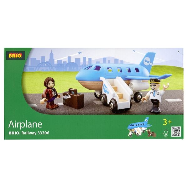 Blaues Flugzeug