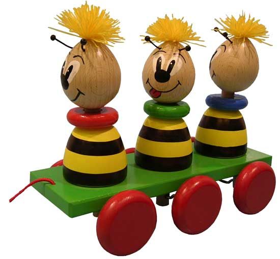 Nachziehfiguren - Hummel