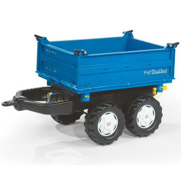 Mega Trailer blau