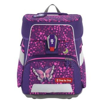 SPACE SHINE Schulranzen-Set Butterfly Night Ina, 5-teilig