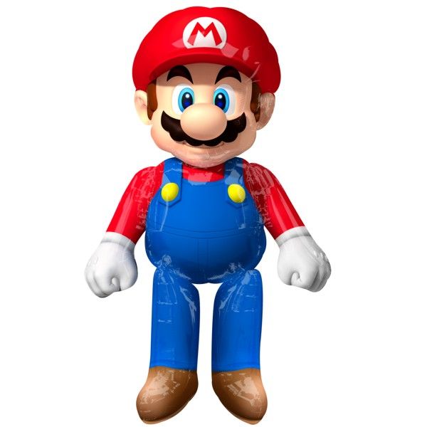 FB Mario Bros laufend 91x152cm