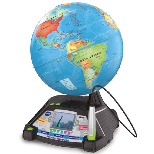 Vtech Genius XL - Globe vidéo interactif