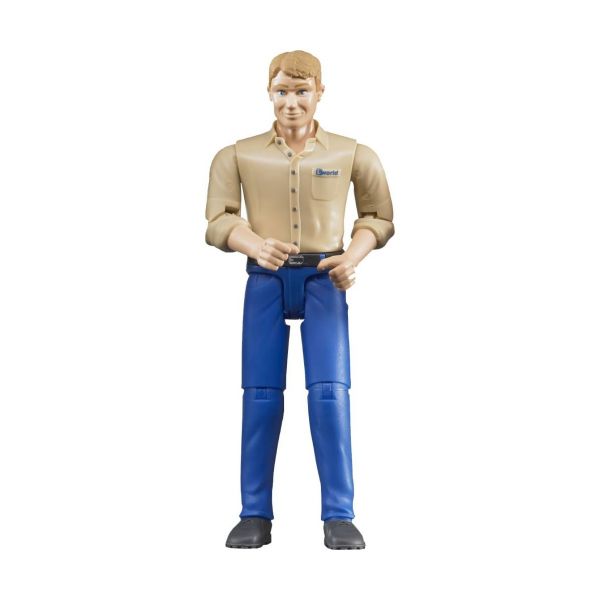bworld Mann heller Hauttyp und blauer Hose