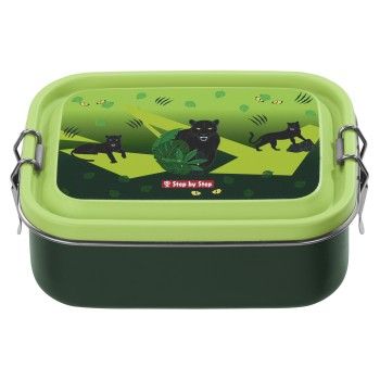 Edelstahl-Lunchbox Black Cat