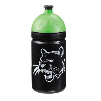 Trinkflasche Wild Cat, Schwarz