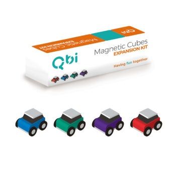 Qbi Expansion-Classic Toy Cars 4 Stück