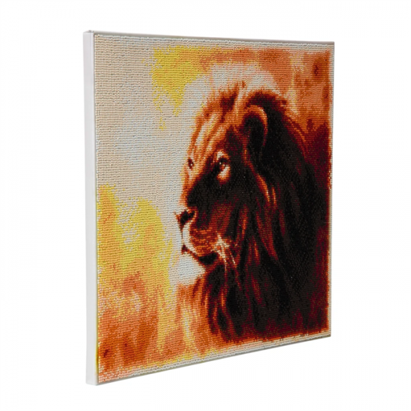 The Proud Lion, Crystal Art Kit