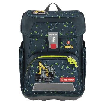 CLOUD Schulranzen-Set Bagger Rocco, 5-teilig
