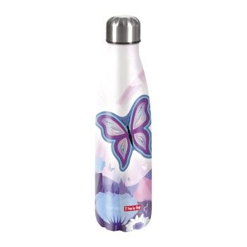 Isolierte Edelstahl-Trinkflasche Butterfly Maja