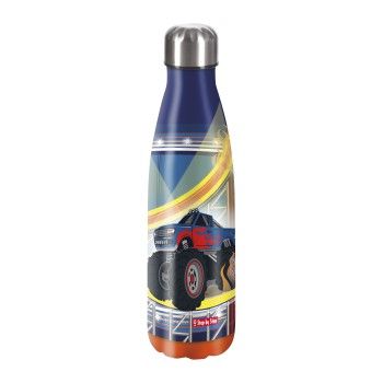 Isolierte Edelstahl-Trinkflasche Monster Truck Rocky