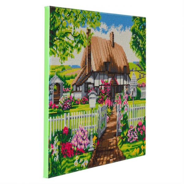 Rose Cottage, Crystal Art Kit