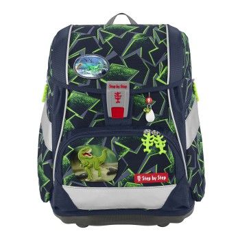 2IN1 PLUS Schulranzen-Set Wild T-Rex Taro, 6-teilig