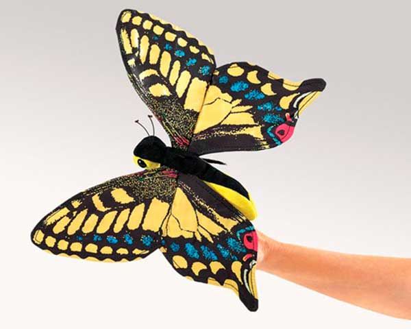 Handpuppe Schwalbenschwanz Schmetterling