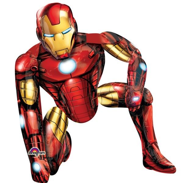 FB Iron Man laufend 93x116cm