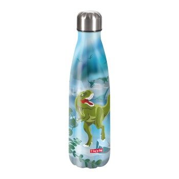 Isolierte Edelstahl-Trinkflasche Wild T-Rex Taro