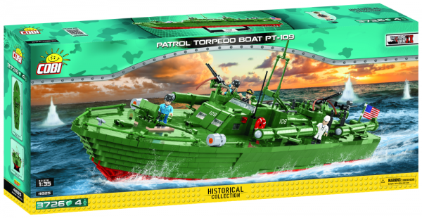 Patrol Boat PT-109 / 3640 pcs. Patrol Torpedo Boat