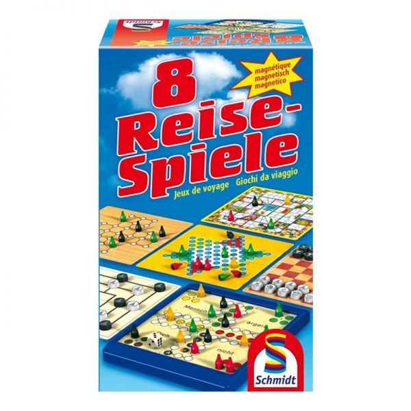 8 Reisespiele magnetisch