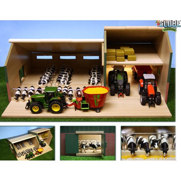 Stall mit Schuppen