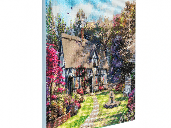 Country Cottage, Crystal Art Kit