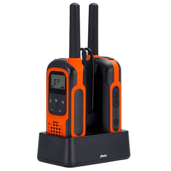 Alecto Funkgerät FR-300 mit Ladestation 10km