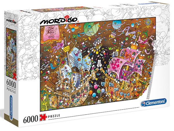 Puzzle Mordillo Kiss 6000 tlg