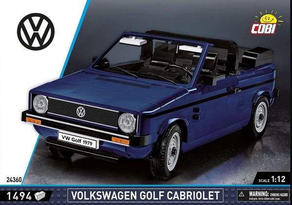 1:12 VW Golf I(1979) / 1460 pcs VW Golf I GTI Cabriolet