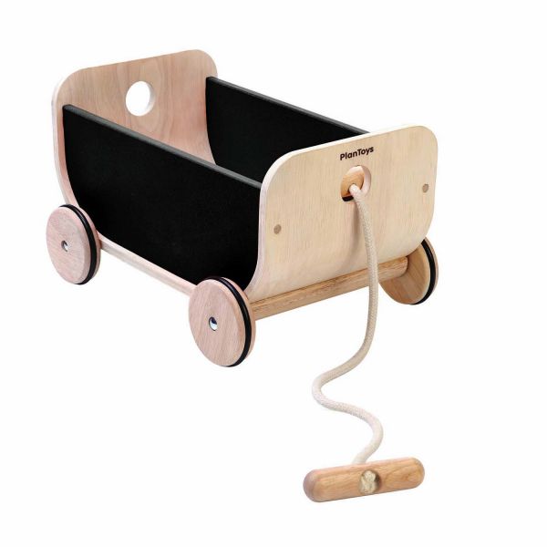 Wagen schwarz mit Zugschnur