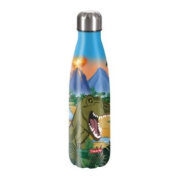 Isolierte Edelstahl-Trinkflasche Dino Torex